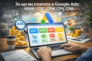 за що ви платите в Google Ads