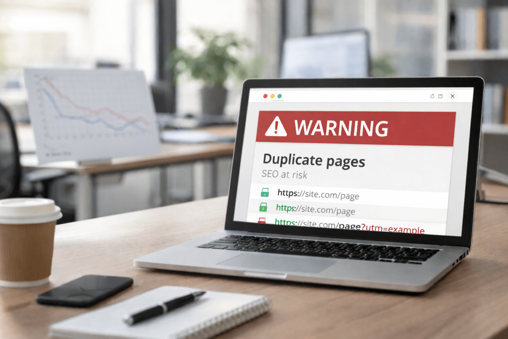 дублі сторінок SEO