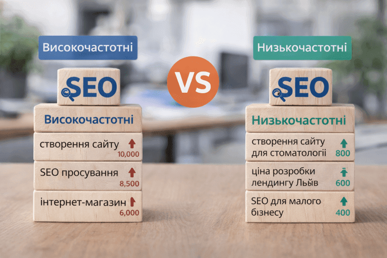 високочастотні чи низькочастотні запити