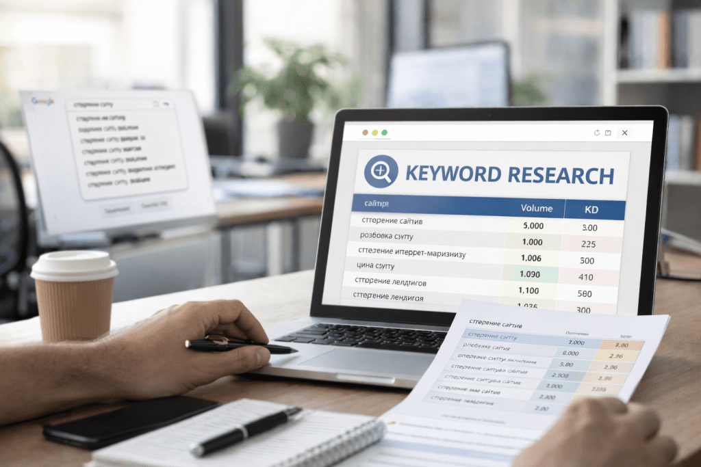 як правильно підібрати ключові слова