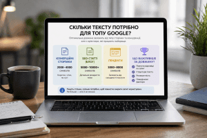 Скільки тексту потрібно для топу Google